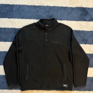 Eddie Bauer Men's Black Pullover Sweater
